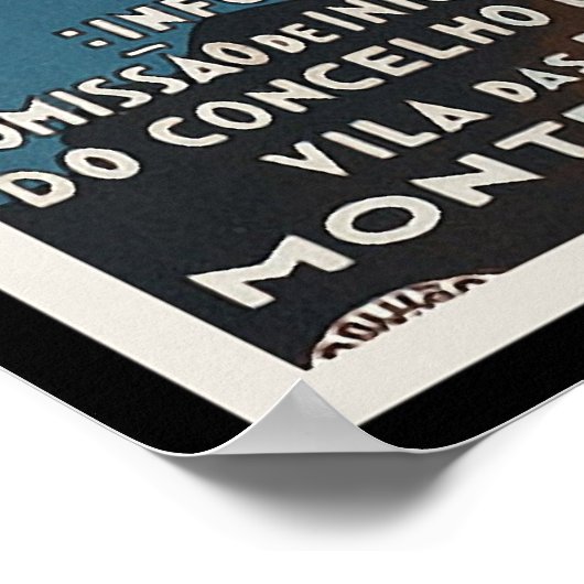 Portugal Poster (Ecke)