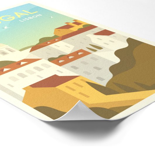 Portugal Poster (Ecke)