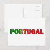 Portugal Postkarte (Vorne/Hinten)