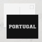 Portugal Postkarte (Vorne/Hinten)