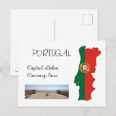 Portugal Postkarte (Vorne/Hinten)