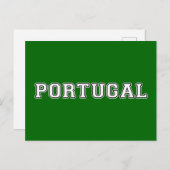 Portugal Postkarte (Vorne/Hinten)