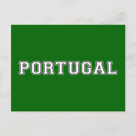 Portugal Postkarte (Vorderseite)