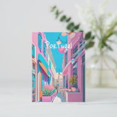 Portugal Postkarte (Stehend Vorderseite)