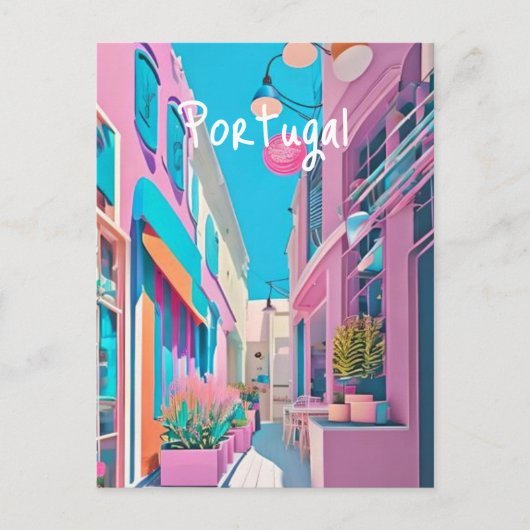 Portugal Postkarte (Vorderseite)