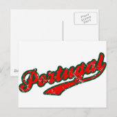 Portugal Postkarte (Vorne/Hinten)
