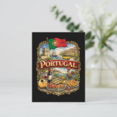 Portugal Postkarte (Stehend Vorderseite)