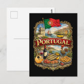 Portugal Postkarte (Vorne/Hinten)