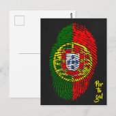 Portugal Postkarte (Vorne/Hinten)