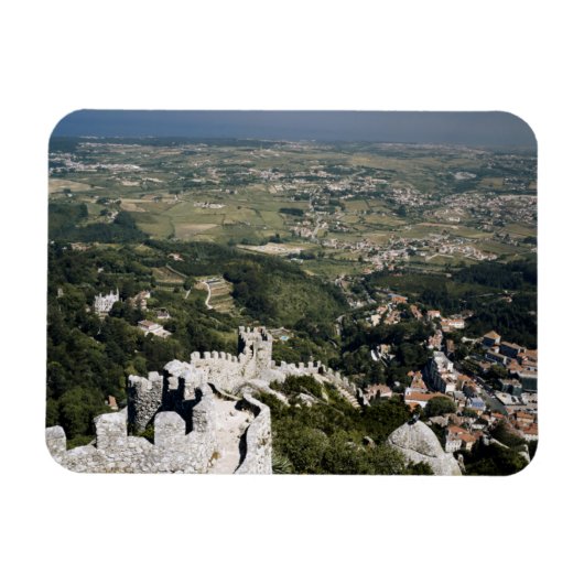 Portugal, Provinz Lissabon, Sintra, Aussicht Magnet (Horizontal)