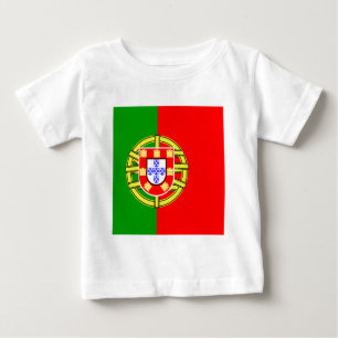 Portugal-Qualitäts-Flagge Baby T-shirt