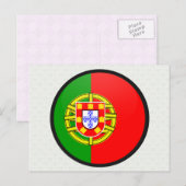 Portugal: Qualitätsflaggenkreislauf Postkarte (Vorne/Hinten)