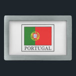 Portugal Rechteckige Gürtelschnalle<br><div class="desc">Portugal</div>