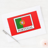 Portugal Rechteckiger Aufkleber (Umschlag)