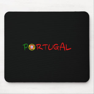 Portugal Reise Urlaub Iberischer Stolz Portugiesis Mousepad