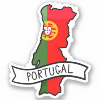 Portugal Reisen Vinyl Sticker