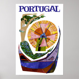 Portugal Reiseplakat Poster