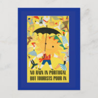Portugal Render Leute Postkarte