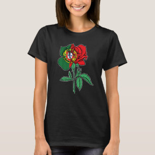 Portugal Rose Portugal Portugiesisch T-Shirt