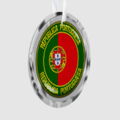 Portugal Runde Emblem Ornament (Vorderseite)