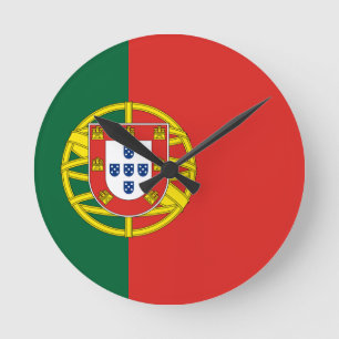 portugal runde wanduhr