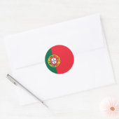 PORTUGAL RUNDER AUFKLEBER (Umschlag)