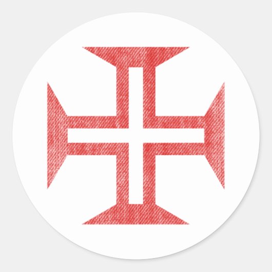 PORTUGAL RUNDER AUFKLEBER (Vorderseite)