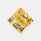 Portugal Serviette (Ecke)