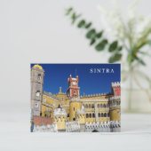 Portugal Sintra Pena Palace Ansicht Postkarte (Stehend Vorderseite)