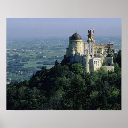 Portugal, Sintra, Pena Palace, auf der Serra da Poster (Vorne)