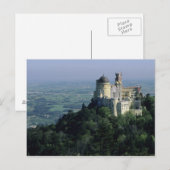 Portugal, Sintra, Pena Palace, auf der Serra da Postkarte (Vorne/Hinten)
