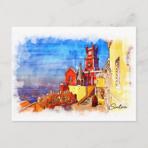 Portugal, Sintra, Pena Palace Postkarte