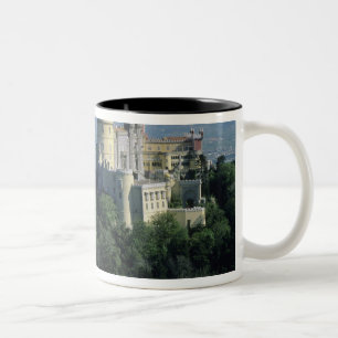 Portugal, Sintra, Pena Palast, auf Serra DA Zweifarbige Tasse