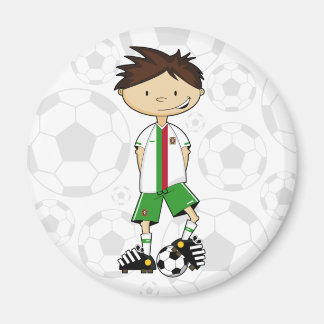 Portugal Soccer Boy Magnet