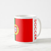 PORTUGAL SOCCER KAFFEETASSE (VorderseiteRechts)