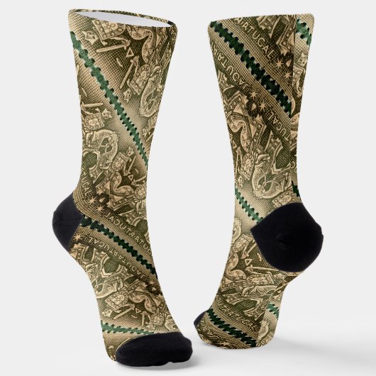 Portugal Socken (Gewinkelt)