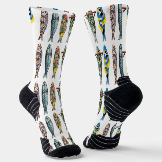 Portugal Socken (Gewinkelt)
