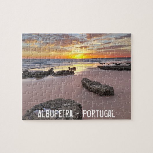 Portugal. Sommerferien an der Algarve Puzzle (Horizontal)