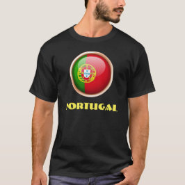 PORTUGAL Special Anpassbares Schwarz T-Shirt