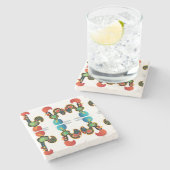 Portugal Steinuntersetzer (Seitenansicht)