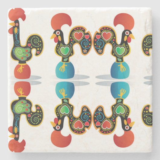 Portugal Steinuntersetzer (Vorderseite)