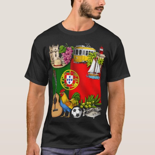 Portugal Stolz T-Shirt (Vorderseite)