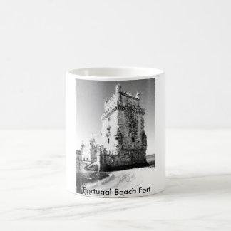 Portugal-Strand-Fort Kaffeetasse