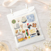 Portugal Symbole für Reisende Geschenktütchen (Ausgeschnitten)