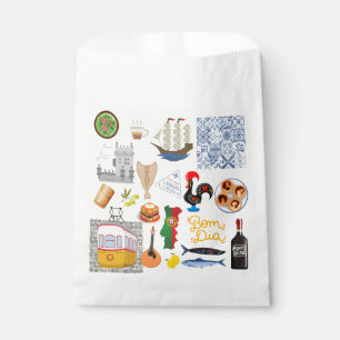 Portugal Symbole für Reisende Geschenktütchen
