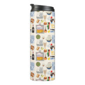 Portugal Symbole für Reisende Thermosbecher (Nach rechts gedreht)