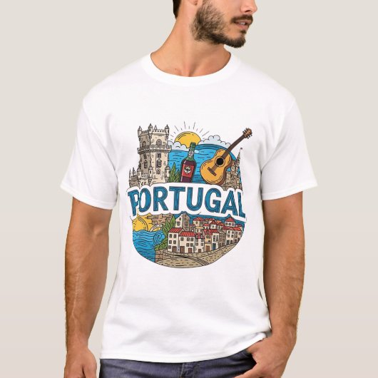 PORTUGAL T-Shirt (Vorderseite)