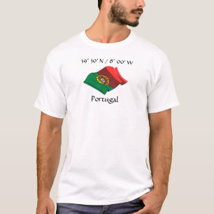 Portugal - T - Shirt der Landesflagge