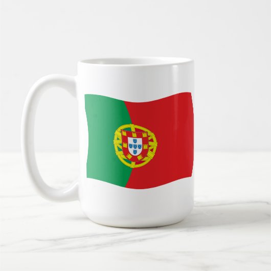 Portugal Tasse der Flagge (Links)