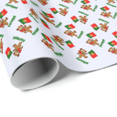 Portugal Teddy Bear Geschenkpapier (Rolleneckpunkt)